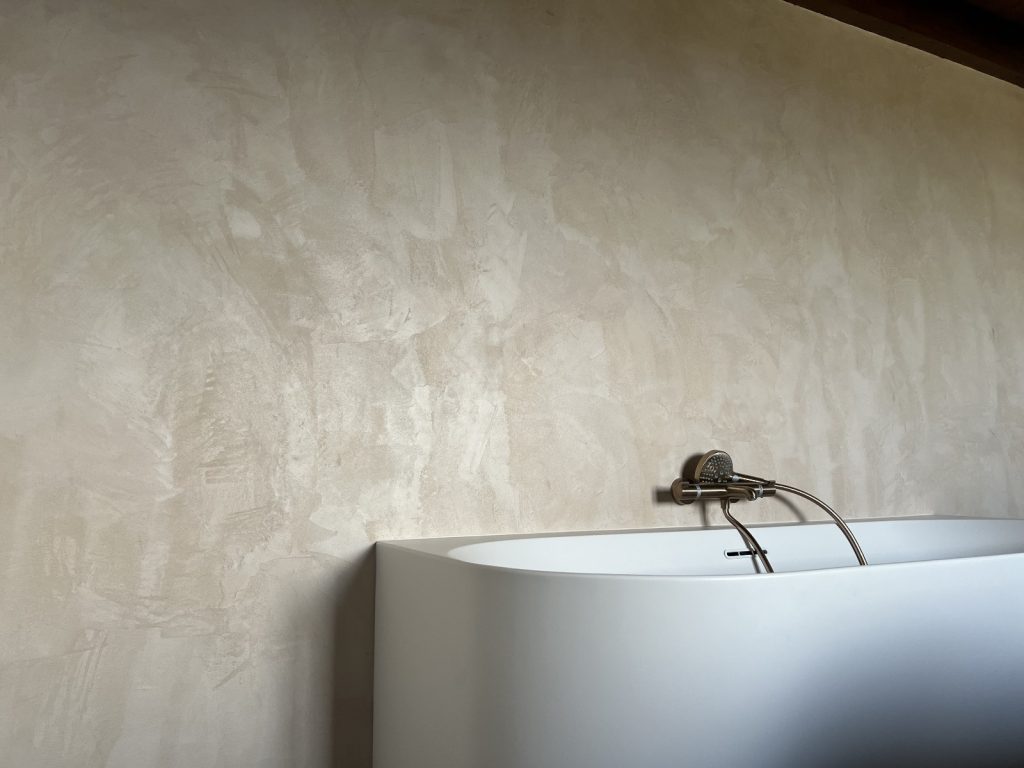 Nieuwe badkamer in Veurne met Mortex